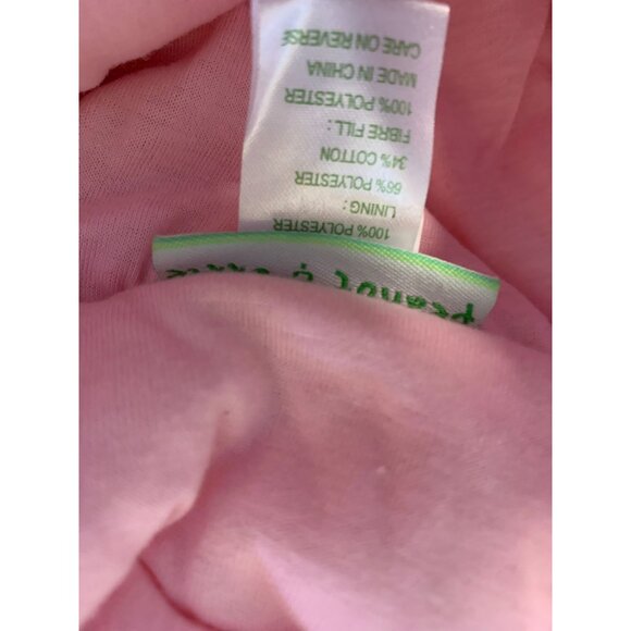 Peanut & Ollie Girls Infant baby Size 3 6 months Pink Hooded Bunting Coat Winter - Picture 4 of 4